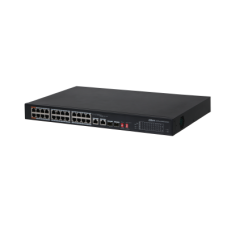 DAHUA - DH-PFS3226-24ET-240 ( 24 -PORT POE SWITCH 240W )