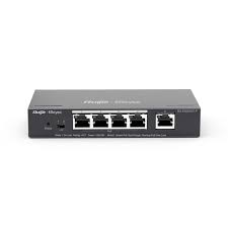 Reyee Switch RG-ES205GC(5-Port Gigabit Smart Switch, 5 Gigabit RJ45 Ports, Desktop Steel Case)