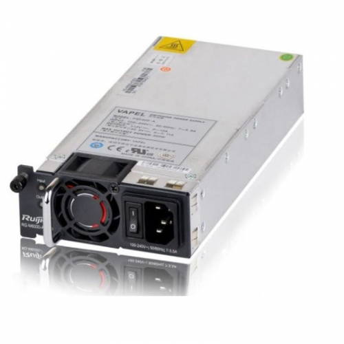 Ruijie Switch Power Supply RG-M5000E-AC500P (370W Power Budget for PoE, up to 24 PoE ports or 12 PoE+ ports )
