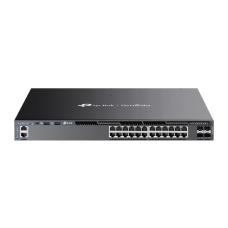 TP-Link - TL-SG6428XHP  (Omada 24-Port Gigabit Stackable L3 Managed PoE+ Switch with 4 10G Slots)