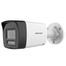 HIKVISION - DS-2CE16D0T-LXTS/A (2.8mm) 2MP IR30m/LED20m Smart Hybrid Two Way Audio & Siren Fixed Mini Bullet Camera