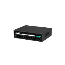 Reyee Switch RG-ES110FG-P (8-Port 10/100 Mbps with 2-Port Gigabit Unmanaged PoE Desktop Switch)