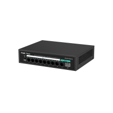 Reyee Switch RG-ES110GS-P-L (10-Port 10/100/1000 Mbps Unmanaged PoE Switch, Steel Case)
