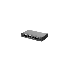 Reyee Switch RG-ES206GS-P(6-Port Gigabit, 4 PoE+, 54W,Smart Cloud Managed PoE Switch, Desktop Steel Case)