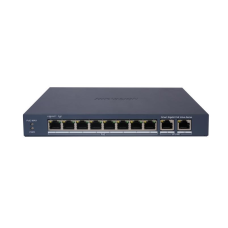 HIKVISION - DS-3E1510P-EI/M (8 Port Gigabit Smart POE Switch/65 W)