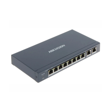 HIKVISION - DS-3E0310P-E/M(B) (8 Port Fast Ethernet Unmanaged POE Switch/86 W)