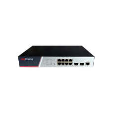 HIKVISION - DS-3E2510P(B) (8 Port Gigabit Full Managed POE Switch/125 W)