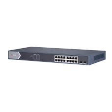 HIKVISION - DS-3E0518P-E/M (16 Port Gigabit Unmanaged POE Switch/125 W)