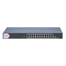 HIKVISION - DS-3E1526P-EI (24 Port Gigabit Smart POE Switch/400 W)