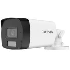 HIKVISION - DS-2CE17D0T-EXLF (2.8mm) 2MP IR40m/LED40m Smart Hybrid Light Fixed Bullet Camera