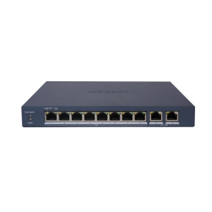 HIKVISION - DS-3E1510P-EI/M(B) (8 Port Gigabit Unmanaged POE Switch/86 W)