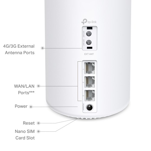 TP-Link Deco X10-4G 4G+ Wi-Fi 6 Mesh-роутер AX1500 (1-pack)