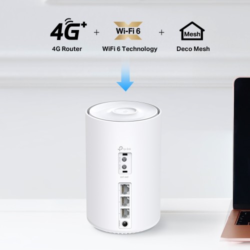 TP-Link Deco X10-4G 4G+ Wi-Fi 6 Mesh-роутер AX1500 (1-pack)