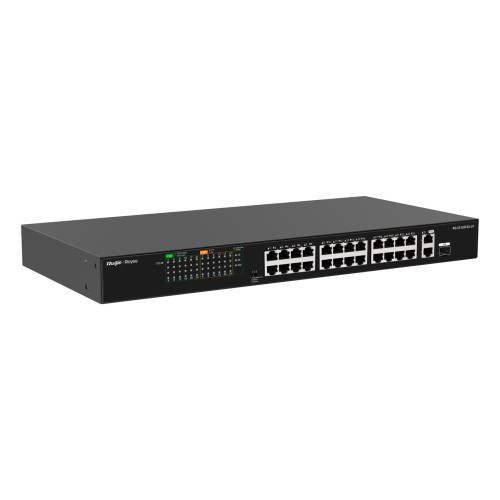 Reyee RG-ES126FGS-LP 26 Portlu İdarəolunmayan PoE Switch