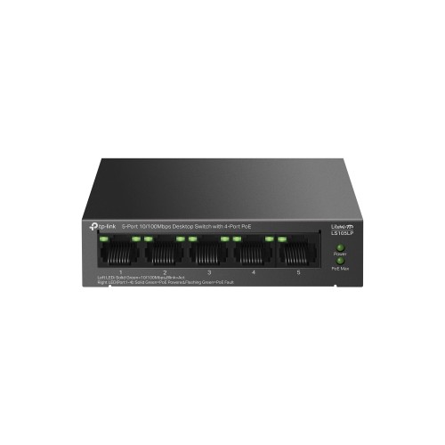 TP-Link LS105LP 5 Port İdarəolunmayan PoE Switch