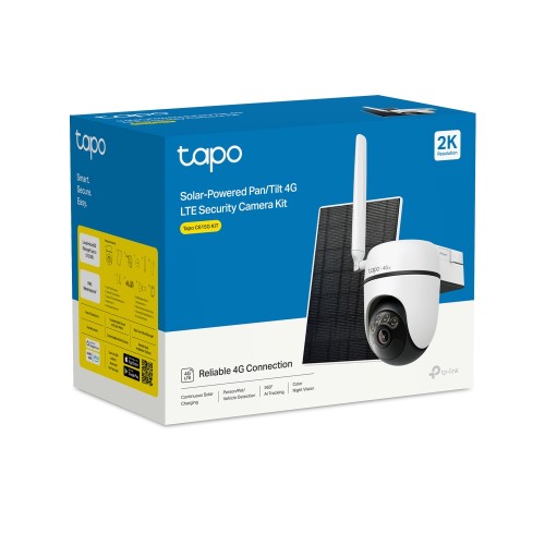 TP-Link Tapo C615G KIT 4G Камера 2K 3 Мп с Солнечной Панелью