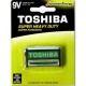Батарейка 9V TOSHIBA 6F22UG BP-1CT