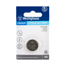 Батарейки дисковые, таблетки WESTINGHOUSE CR2025-BP1 3.0V