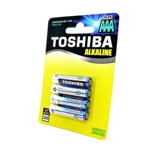 Batareya AAA 1.5V Toshiba HIGH Power LR03GCP (BP-4CN)