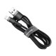 Kabel Baseus Cafule USB for Type-C 3A (CATKLF-BG1)