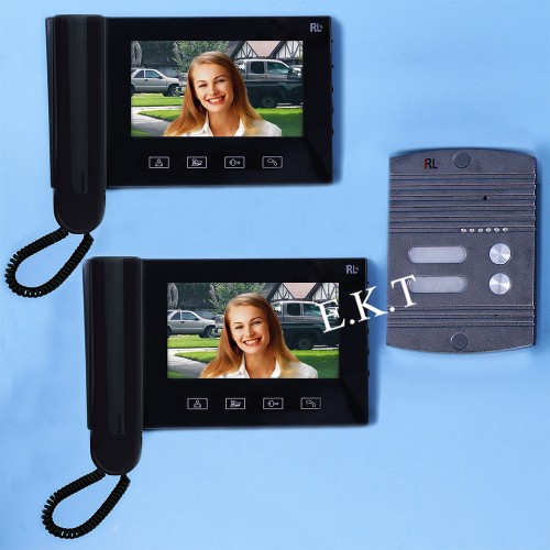Video domofon iki ekranlı RL-2A09G