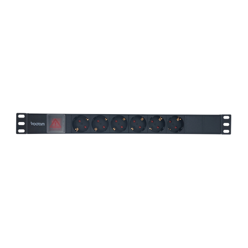 VOLTAM PD-01 6 way EU type PDU