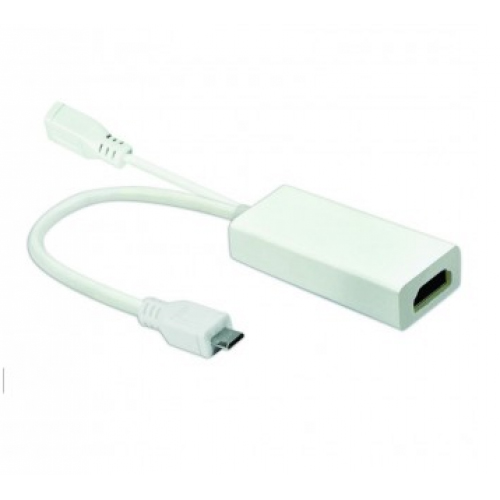 Адаптер Micro USB-M/F to HDMI-F VCOM CG-702 (0.2м)