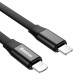 Кабель 2в1 USB - micro USB+Lightning Baseus Portable CALMBJ-01