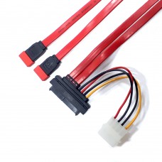 Məlumat ötürmə kabeli Combo SATA + Power Cable