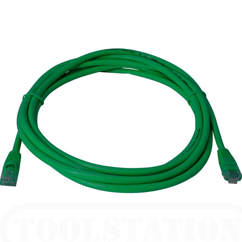 Сетевой кабель CAT5e Green color (1м)