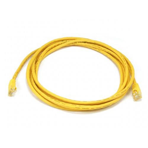 Patch Cord CAT5e Yellow color (20m)