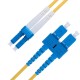 Оптический кабель SC-LC Single mode Duplex (10 метра) Linkbasic FAS25-2-10