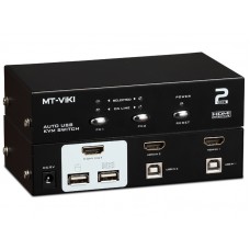 MT-2102HL 2-портовый USB KVM переключатель KVM 3D HDMI интерфейс подключения
