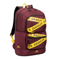 RIVACASE 5421 burgundy red Urban backpack 14L/13.3"