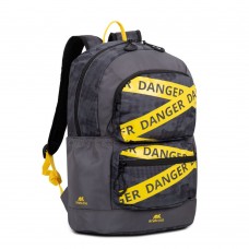 RIVACASE 5421 Grey camo Urban backpack 14L/13.3"