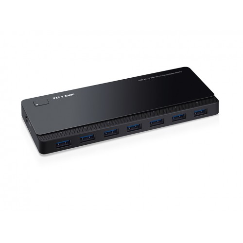 7-Port USB 3.0 Hub with 2 ports Charges UH720