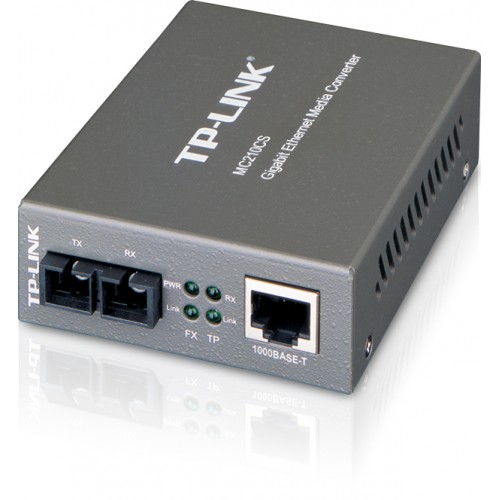 Гигабитный Ethernet медиаконвертер TP-Link MC210CS