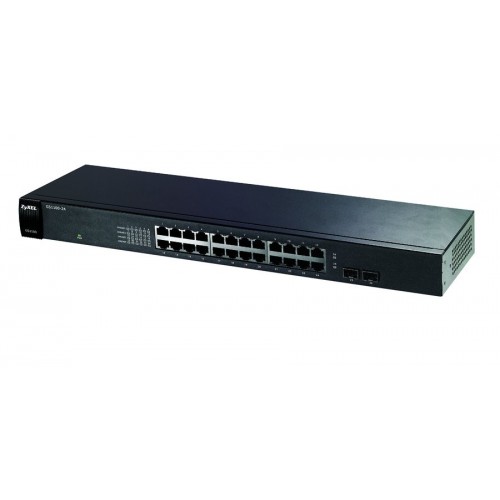 24-портовый коммутатор Gigabit Ethernet Zyxel GS1100-24 