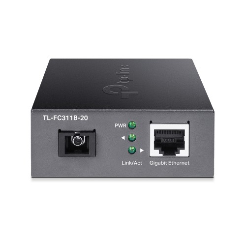 Gigabit Single-Mode Media Converter TP-Link TL-FC311B-20