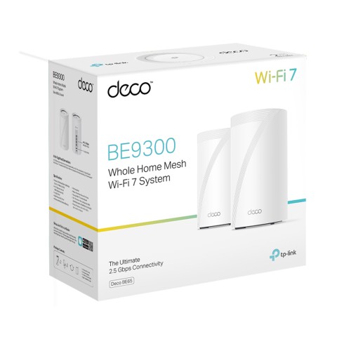 BE9300 Mesh Wi-Fi 7 система TP-Link Deco BE65 (2 pack)