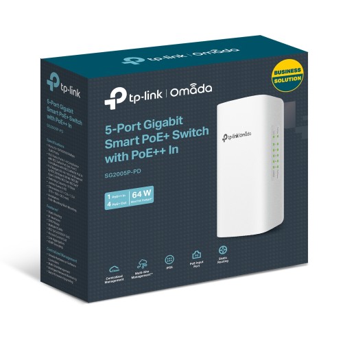 TP-Link TL-SG2005P-PD 5-Port Gigabit Smart Switch