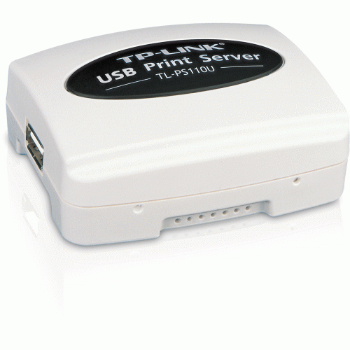 Принт-сервер с портом USB 2.0 и портом Fast Ethernet TP-Link TL-PS110U