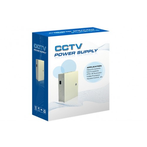 CCTV Qida bloku 9-kanal 12V 5A Qida bloku (CP1209-5A)