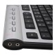 PS2 Клавиатура A4Tech KLS-7MU + USB to PSII Переходник VCOM CU807