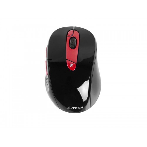 Мышь A4Tech G11-570FX (Черный+красный) 