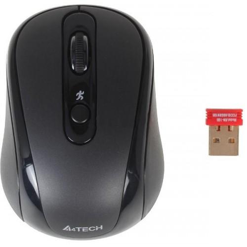 Kabelsiz Mouse A4Tech G7-250NX-1 V-Track Wireless G7 3 Key+X Key (Qara)