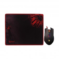 Gaming Mouse +Mouse Pad A4Tech Bloody Q8181S