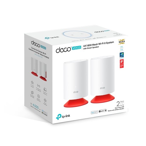 Mesh Wi-Fi 6 System TP-Link Deco Voice X20 (2-pack)