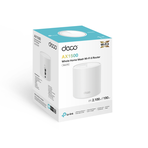 TP-Link Deco X10 Wi-Fi 6 Mesh System AX1500