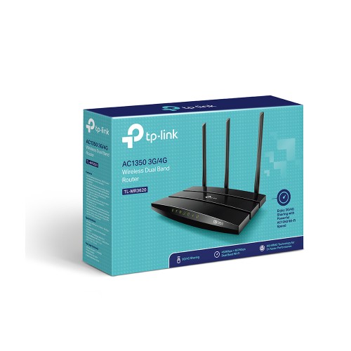 AC1350 İki zolaqlı 3G/4G Wi-Fi Router TP-Link TL-MR3620